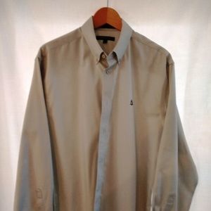 016 Norton vintage fitted long sleeve dress shirt